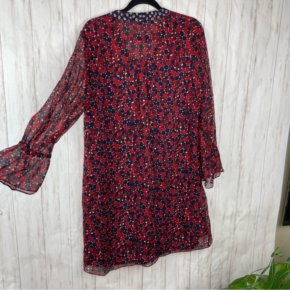 Diane Von Furstenberg Kourtni silk sheath dress size 14 - Picture 15 of 15